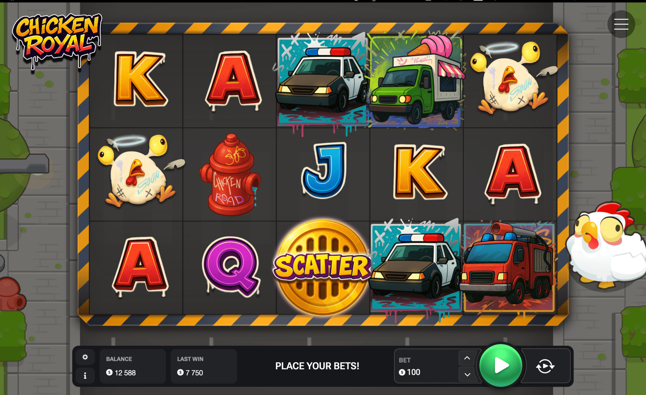 Play Chicken Royal
